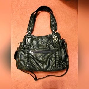 Black handbag